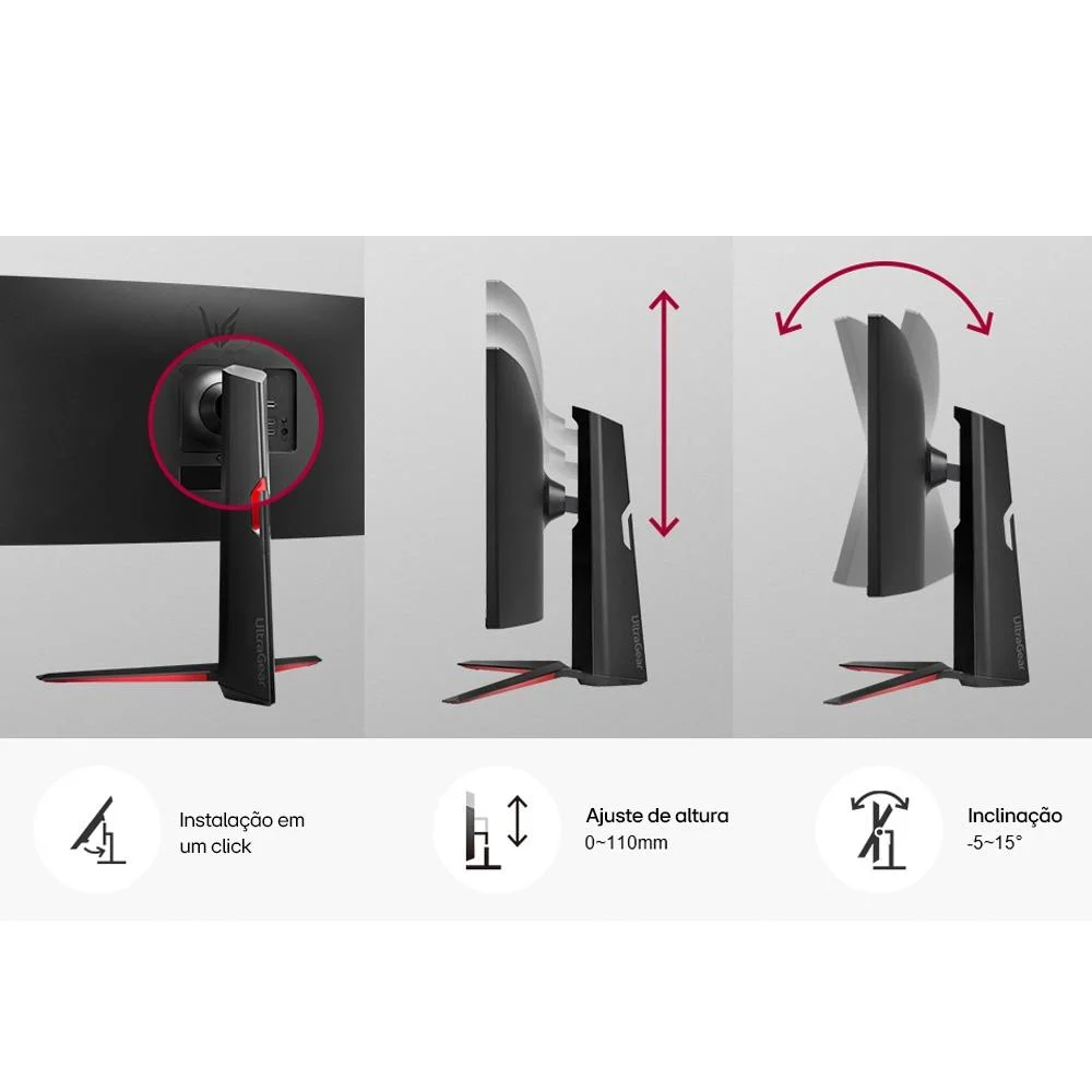 Monitor Gamer LG UltraGear LG 34", 160Hz - Imagem 2